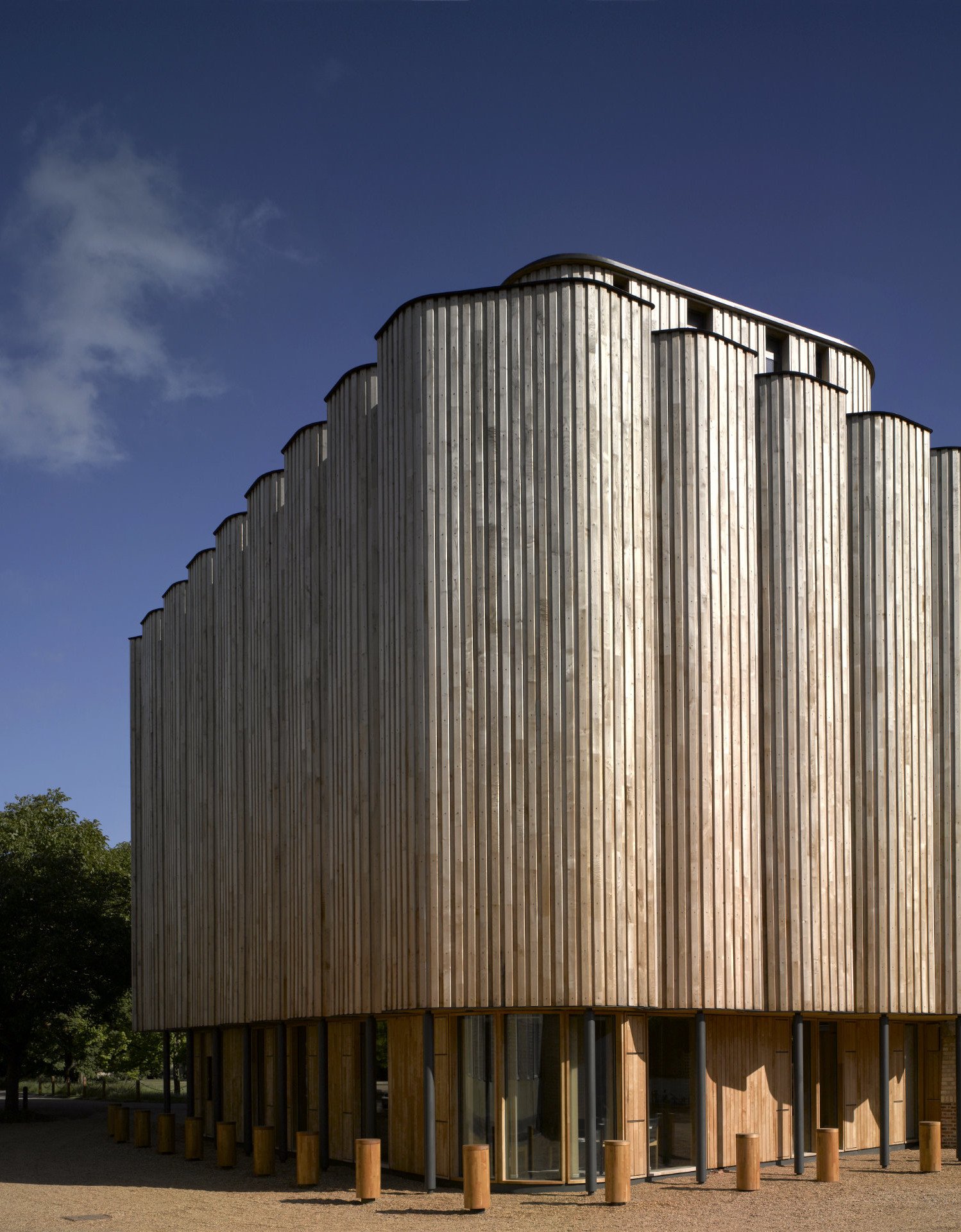 Emmanuel College Library by Kilburn Nightingale