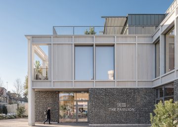 Brent Cross Pavilion by Moxon Architects