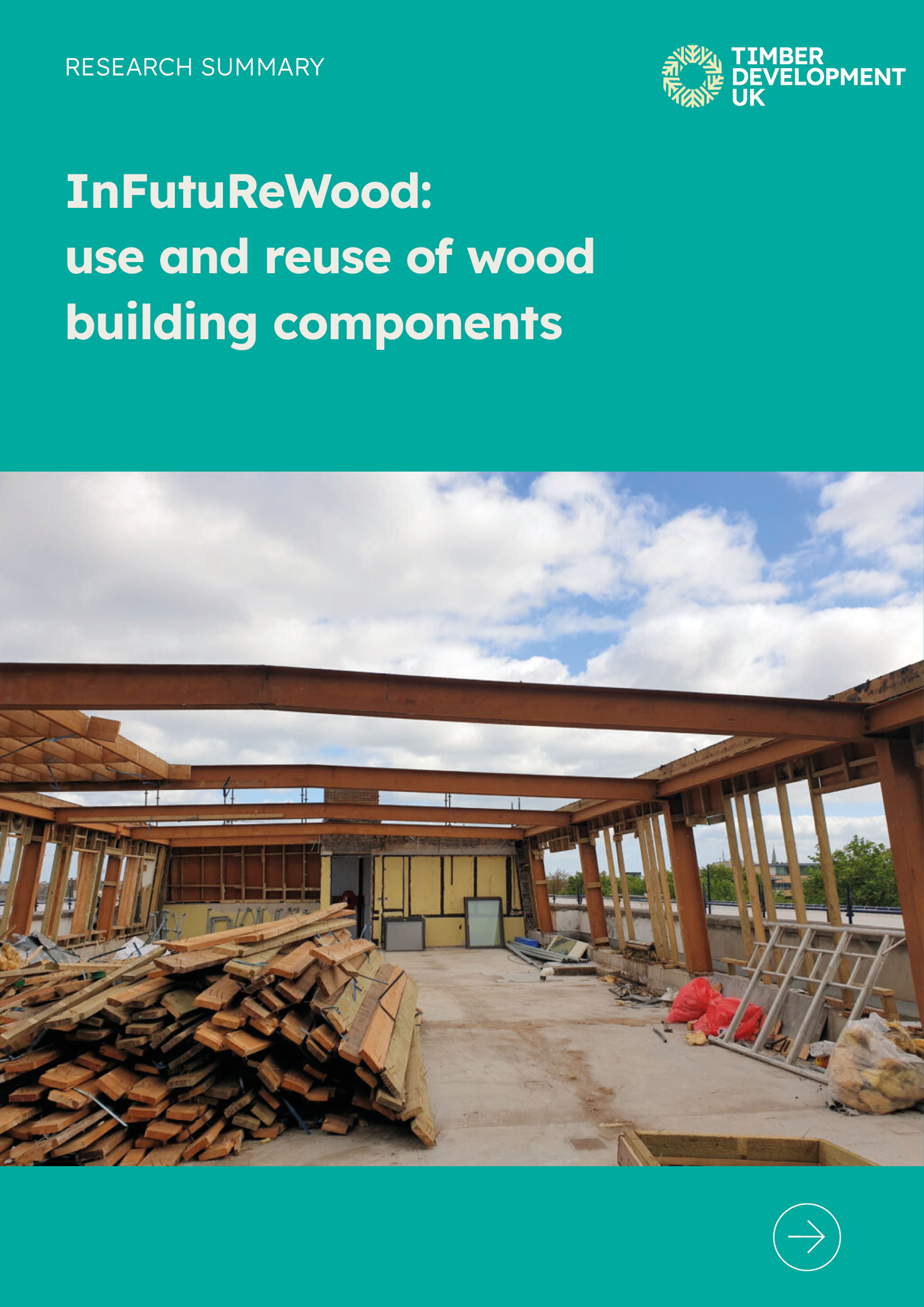 Cover of InFutuReWood research summary