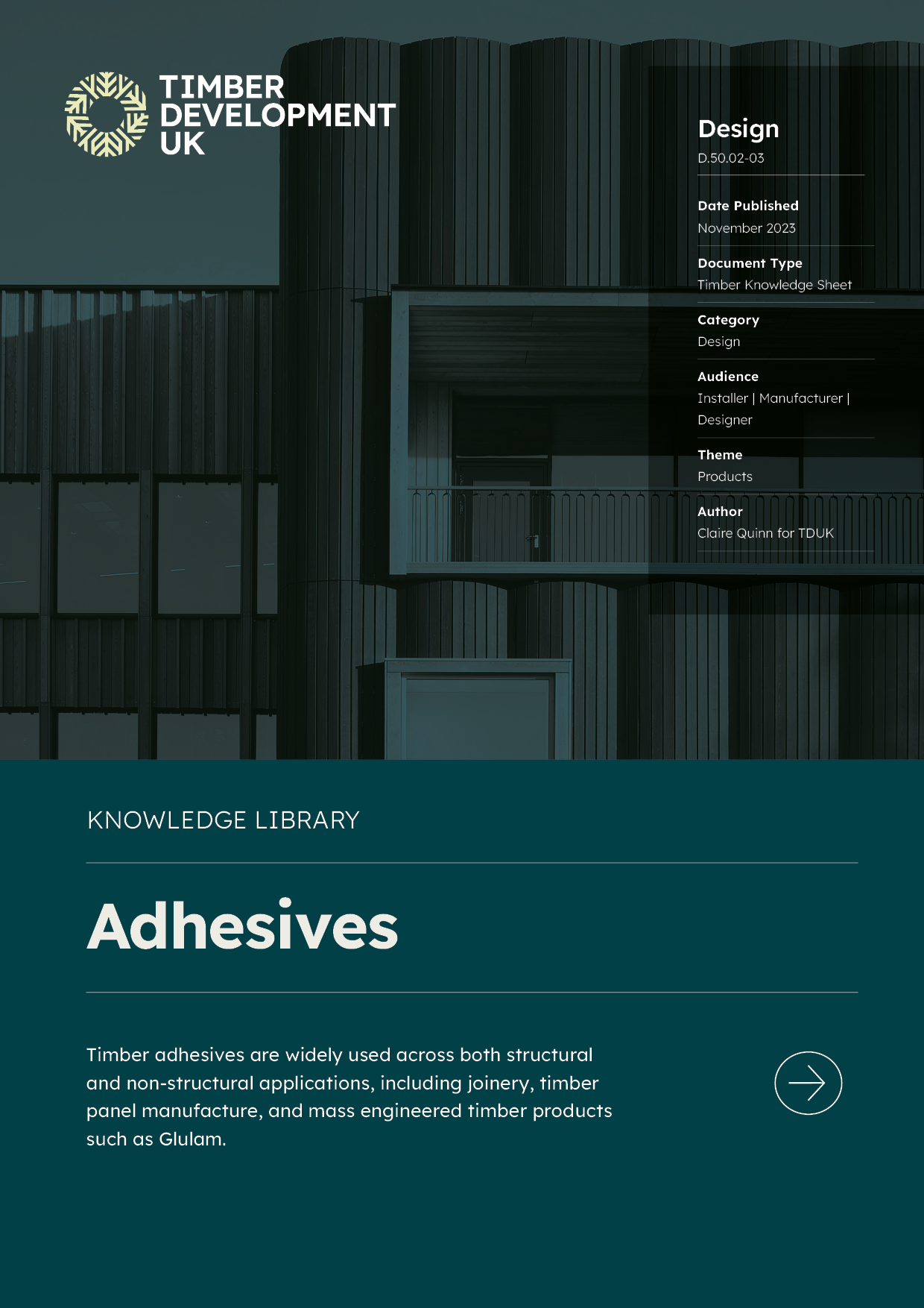 Adhesives