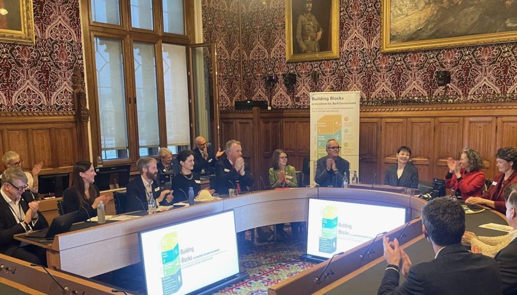 Launch at the Houses of Parliament of the Building Blocks manifesto