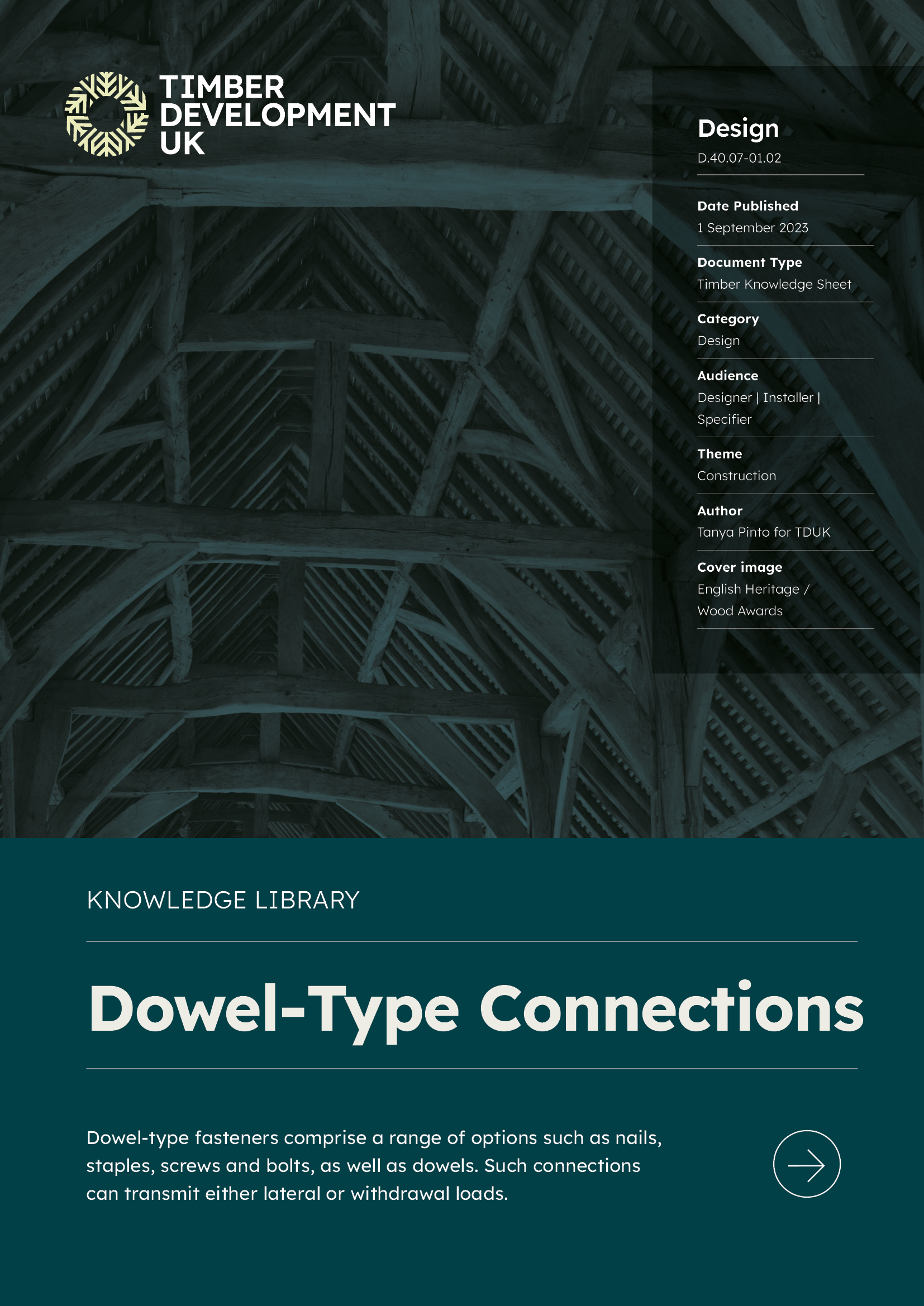 Dowel-Type Connections