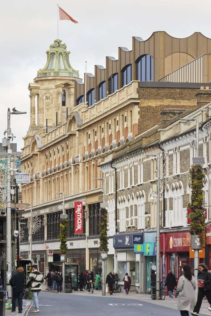 Arding & Hobbs: the view from the street