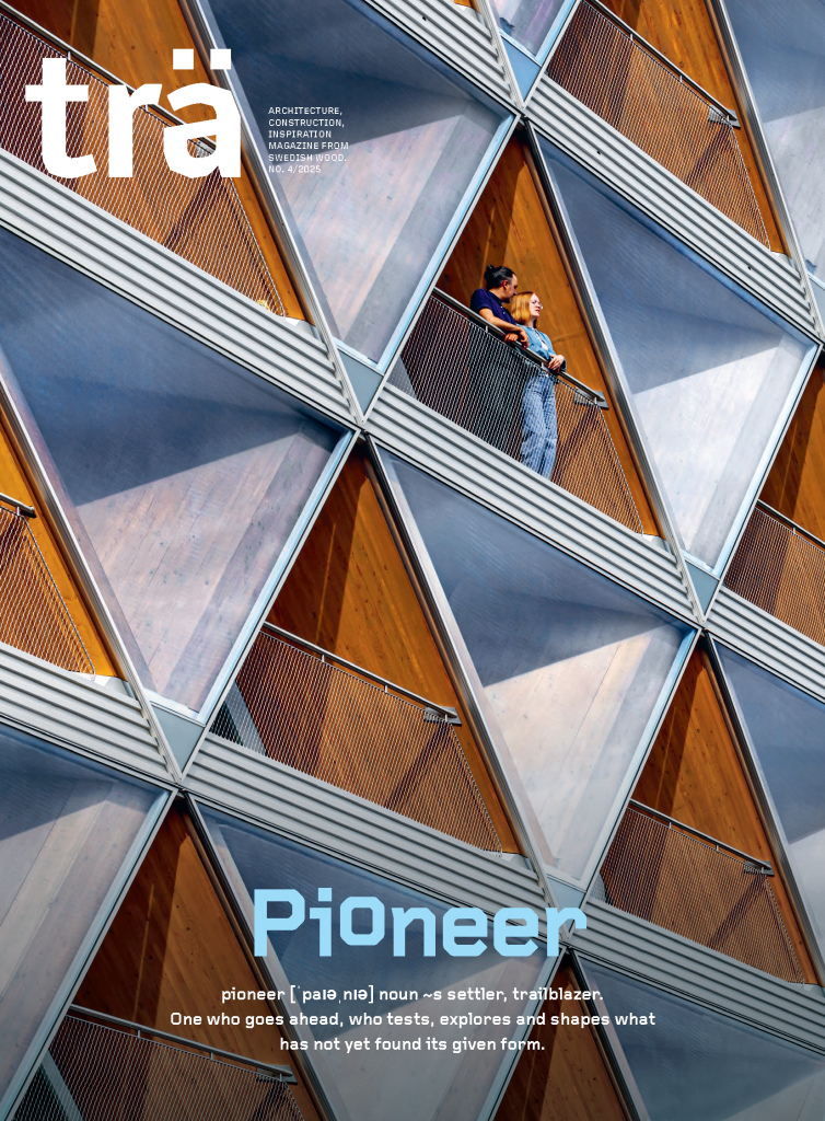 Trä! is packed with incredible architecture in wood, providing a source of inspiration for professionals such as architects, structural engineers and developers.